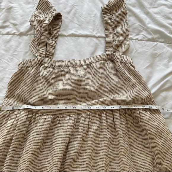 Madewell Flutter Sleeve Mini Dress in Striped Jacquard - Picture 8 of 9